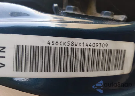 2001 Honda Passport Ex/Lx from USA, damaged, VIN 4S6CK58WX14409309